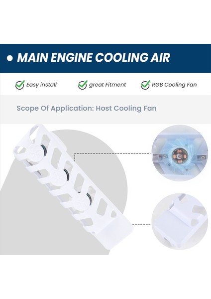 Ps5 Slim Console Soğutma Fanı Için Konsol Soğutma Fanı Gamepad Reping Charger Aksesuar Soğutma Fanı Rgb Işık Efekt (Yurt Dışından) indirimleri