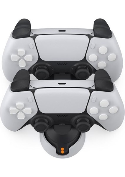 Ps5 Oyun Denetleyicisi Için Dobe Fomis Electronics LED Işık Şarj Standı ile Çift Şarj Ps5 Tutma (Yurt Dışından)