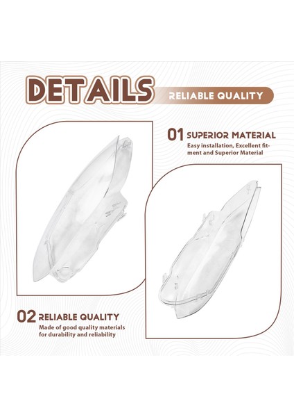 Bmw E92 E93 Cople Convertible M3 2006 -2010 Açık Far Kapak Kabuğu Sol (Yurt Dışından) indirimleri