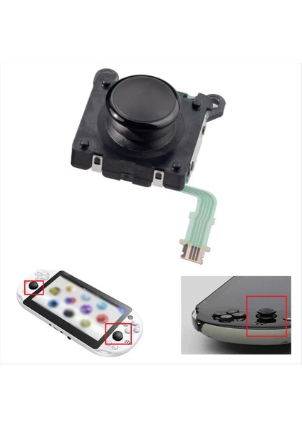 Ps Vita 2000 Psv 2000 Denetleyici Değiştirme Parçası Için 3D Analog Joystick Denetleyici Başparmak Çubuk Rocker Modülü - Siyah (Yurt Dışından) fiyatları