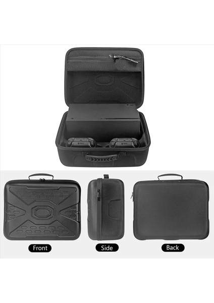 Xbox Serisi x Console Console Makine Aksesuarları Için Xbox Serisi x Için 2x Koruma Koruma Anti-Çizgi Taşıma Çantası Depolama Çantası (Yurt Dışından) modelleri