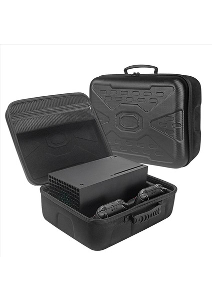 Xbox Serisi x Console Console Makine Aksesuarları Için Xbox Serisi x Için 2x Koruma Koruma Anti-Çizgi Taşıma Çantası Depolama Çantası (Yurt Dışından) indirimleri