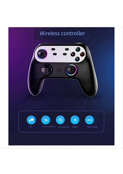 Nintendo Switch Pro Toyun Rgb Ortam Işığı Kablosuz Bluetooth B Için Kablosuz Denetleyici Programlama Fonksiyonu (Yurt Dışından) fiyatları