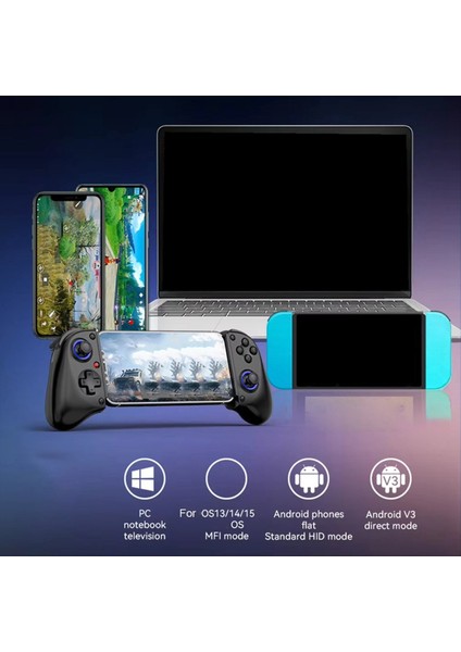 Yeni D11&#39 Ler Uzatılabilir Oyun Denetleyici Salonu Tetikleyici Bt 5 2 Soğutma Fanı/programlanabilir Arka Düğmeler Siyah (Yurt Dışından) fırsatları