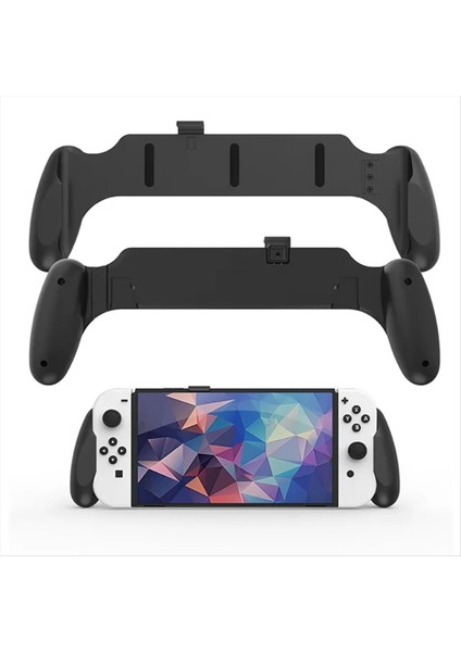Nintendo Switch Için OLED Kasası Kapalı Braket El Kapalı Korkak Kurulucu Kapak Başlayıcı Kasası Başlangıç Sabit Aksesuarları (B) (Yurt Dışından) modelleri
