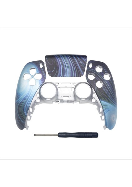Ps5 Elite Gamepad BDM-020 2 Nesil Sürüm Ön Kapak Gamepad Değiştirme Üst Kapak Değiştirme Refit Part E (Yurt Dışından)