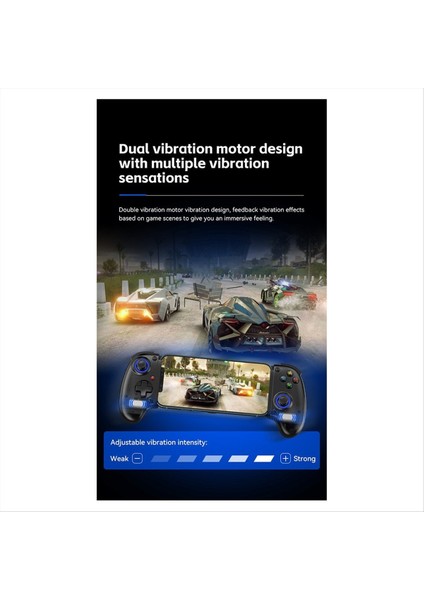 D10S Streç Soğutma Delta Ps4 Için Gamepad Android Ios Tablet Switchxbox 400MAH Akış Joystick White (Yurt Dışından) indirimleri