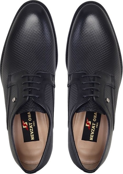 Siyah Kışlık Bağcıklı Ayakkabı -12005-