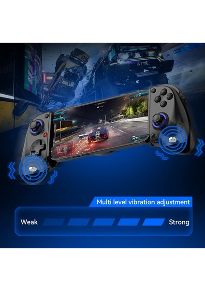 D11 Teleskopik Oyun Denetleyicisi Rgb Turbo/6 Eksenli Gyro/titreşim ile Android Ios Ps3 Ps4 Switch Black (Yurt Dışından) modelleri