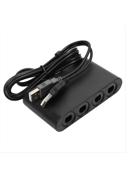 4 Bağlantı Noktası Gamecube Gc Denetleyicisi Için Oyun Dönüştürücü Nintend Switch Ngc/wıı U/pc Denetleyici Adaptörü Için USB Adaptörü (Yurt Dışından)