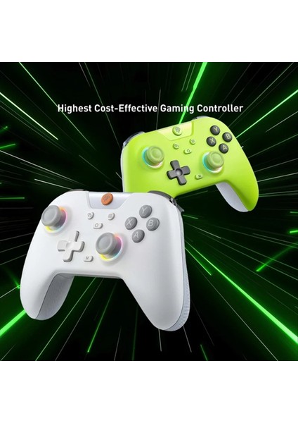 Easysmx X05 Kablosuz Gamepad Bluetooth Oyun Rgb Denetleyicisi Pc/telefon/switch/steam Gamer White ile Uyumlu (Yurt Dışından) fiyatları