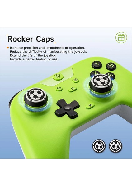 Easysmx X05 Kablosuz Gamepad Bluetooth Oyun Rgb Denetleyicisi Pc/telefon/switch/steam Gamer White ile Uyumlu (Yurt Dışından) fırsatları