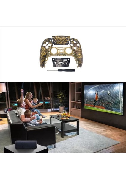 2x Ps5 Elite Gamepad BDM-010 1 Nesil Versiyon Ön Kapak Oynat Değiştirme Üst Kapak Refit Part G (Yurt Dışından) modelleri