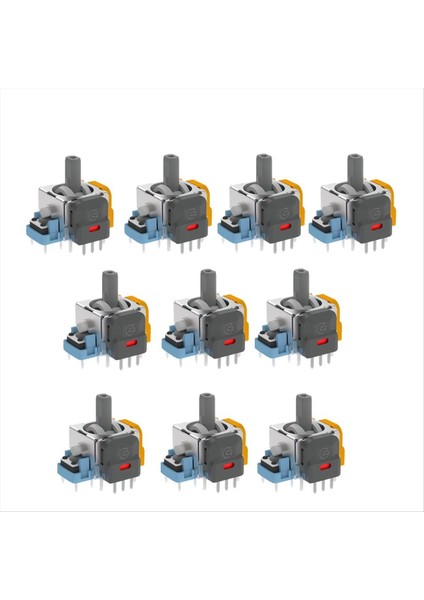 10PCS 4 Gen Salonu Ps4 Oyun Konsolu Için Elektromanyetik Joystick Ginfull Joystick Için Hassas Ayarlanabilir Joystick (Yurt Dışından)