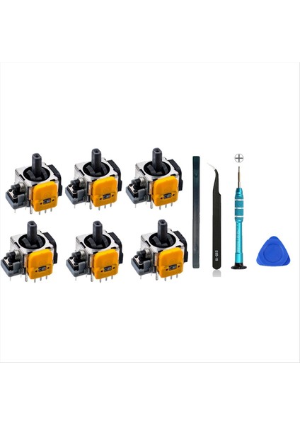 6pcs Xbox One/serisi S/x Joysticks Salonu Elektromanyetik Ayarlanabilir Joysticks Onarım Seti (Yurt Dışından)