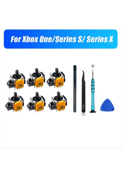6pcs Xbox One/serisi S/x Joysticks Salonu Elektromanyetik Ayarlanabilir Joysticks Onarım Seti (Yurt Dışından) fiyatları