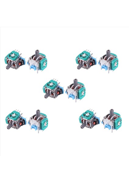 10PCS / Lot Sağ / Sol Joystick 3D Analog Çubuk Sensörü Playstation 4 Ps4 Denetleyicisi Dualshock 4 Onarım Parça (Yurt Dışından)