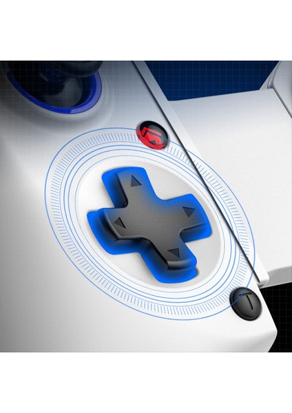 D11 Teleskopik Oyun Denetleyicisi Rgb Turbo/6 Eksenli Gyro/titreşim ile Android Ios Ps3 Ps4 Switch White (Yurt Dışından) modelleri