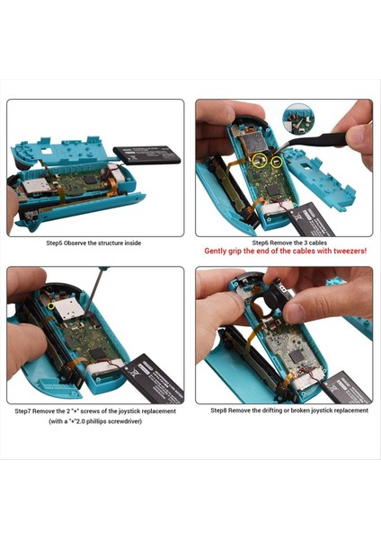 Joystick Yedek 4 Paket Değiştirme Joy-Con Denetleyici ve Anahtar Lite Için Yedek Joystick Analog Başparmak Çubuğu (Yurt Dışından) fırsatları
