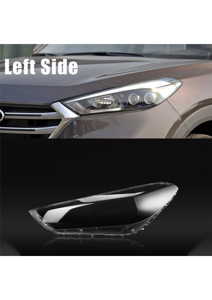 Sol Ön Far Kapağı Hyundai Tucson Için Şeffaf Lens Cam Labhade Shell 2015-2018 Araba Kafası Işık Kapağı (Yurt Dışından) fırsatları
