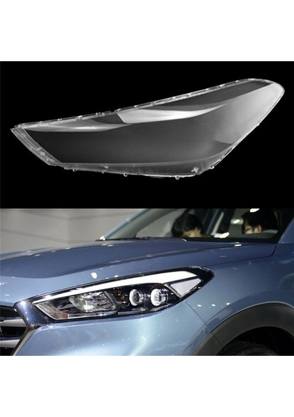 Sol Ön Far Kapağı Hyundai Tucson Için Şeffaf Lens Cam Labhade Shell 2015-2018 Araba Kafası Işık Kapağı (Yurt Dışından) indirimleri