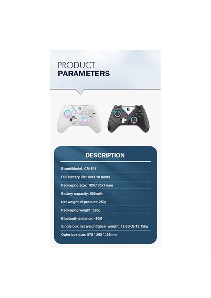 Uyandırma Makro Programlanabilir Kablosuz Bluetooth Denetleyicisi ile Altı Eksenli Oyun Konsolu Switch White Için Oyun Denetleyicisi (Yurt Dışından)