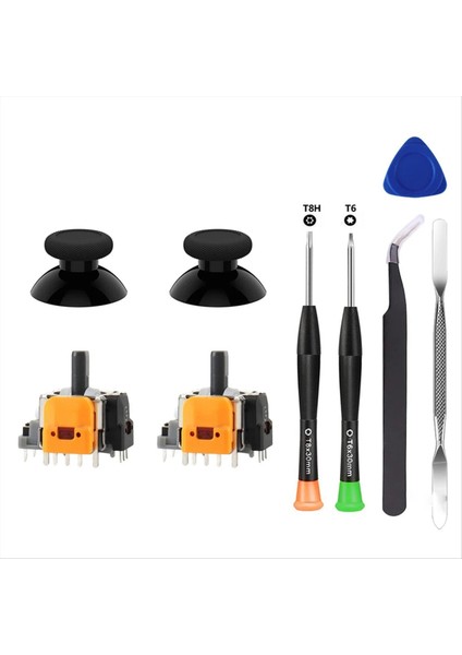 Xbox One Xbox Serisi S/x Controller 3D Analog Başparmak Yapıları Onarım Parçaları Kiti Için Yedek Salon Etkisi Joystick (Yurt Dışından)