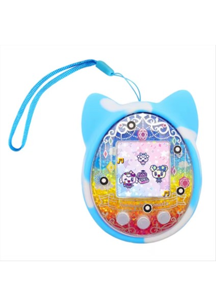 Silikon Kapsamlı Koruma Korusu Karikatür Kedi Şeklinde Pet Oyun Makinesi Kapağı Tamagotchi Mix/ps/ıdl/ıd (Yurt Dışından)