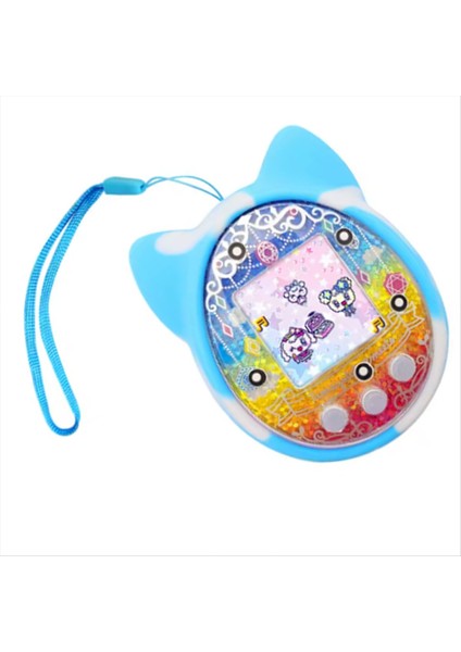 Silikon Kapsamlı Koruma Korusu Karikatür Kedi Şeklinde Pet Oyun Makinesi Kapağı Tamagotchi Mix/ps/ıdl/ıd (Yurt Dışından) fiyatları