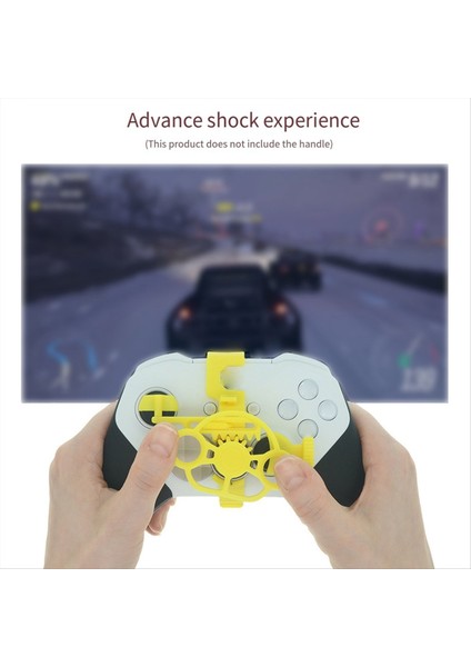 Xboxonesx Için Mini Direksiyon Simidi Elite2 Tutma Oyun Yardımcı Denetleyici Tutucu Oyun Aksesuarları Sarı (Yurt Dışından) modelleri
