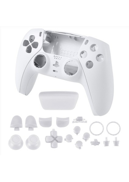 Ps5 BDM-010 Kontrolör Konut Kabuğu Oyunu Kontrolör Kabuk Kapağı Düğmeleri Beyaz (Yurt Dışından)