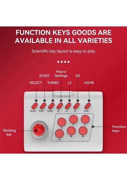 Taşınabilir Bluetooth Kablosuz Pc Bilgisayar Sürümü Android Ios Telefon Anahtarı Tv Ps4 Steam 2 4g Oyun Denetleyicisi A (Yurt Dışından) fırsatları