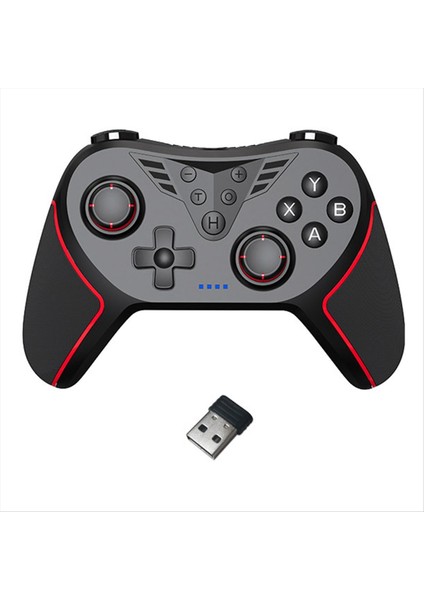 Hall Joystick Cep Telefonu Pc/p3/p4/switch Için Çok Function Kablosuz Bluetooth Oyun Denetleyicisi (Yurt Dışından)