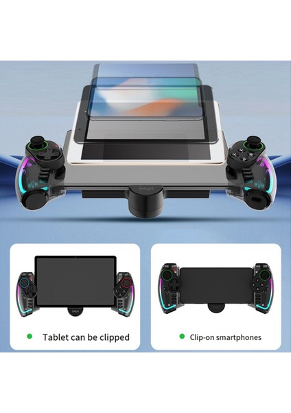 Ipega Oyun Denetleyicisi Bluetooth Kablosuz Geri Çekilebilir Oyun Denetleyicisi Anahtar Pc Cep Telefonu Tablet Serin Siyah (Yurt Dışından) indirimleri