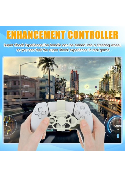Ps5 Tutamak Için Mini Direksiyon Simidi Oyun Değiştirme Aksesuarları Için Oyun Direksiyon Denetleyicisi H (Yurt Dışından) fırsatları