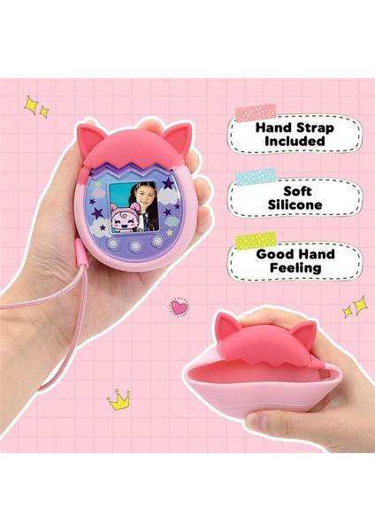 Tamagotchi Pix Silikon Kılıf Için Kapak Sanal Evcil Hayvan Makinesi Sevimli Koruyucu Kapak Kabuğu Su Geçirmez Kılıf (C) (Yurt Dışından) modelleri