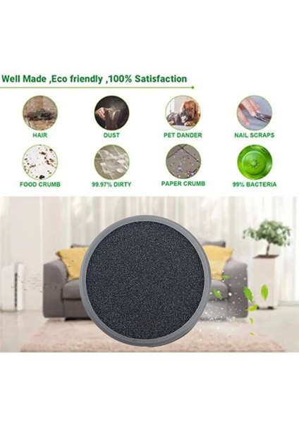 Eufy X8 Pro Ana Silindir Fırça Hepa Filtre Paspas Pedi Bez Toz Torbası (Yurt Dışından)