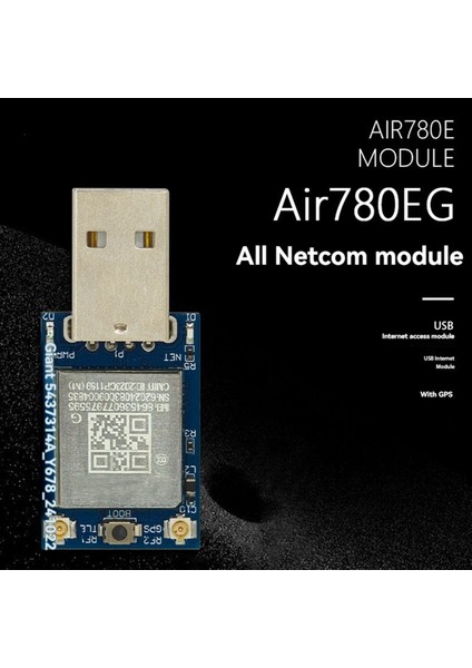 AIR780EG 4g Tam Netcom Modülü USB Internet Modülü Gps Çok Fonksiyonlu Taşınabilir Modül Sürücü Kartı Yok + Anten (Yurt Dışından) indirimleri