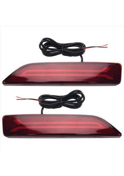 -V 2007 2008 2009 Için 2 Adet Çok Işlevli LED Arka Tampon Lambası Sis Lambası Otomatik Ampul Fren Reflektörü (Yurt Dışından) fiyatları