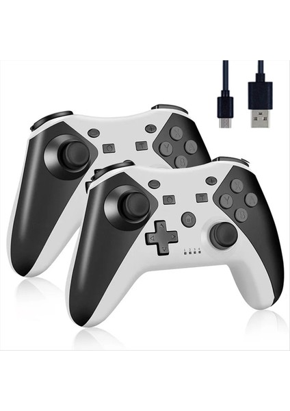2pcs Nintendo Switch Pro/oled/lite/pc Joystick-C Için Uyumlu Olan Nintendo Switch Pro Gamepad Için Kablosuz Bluetooth Denetleyici (Yurt Dışından)