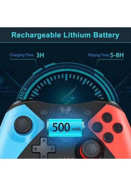 2pcs Nintendo Switch Pro/oled/lite/pc Joystick-C Için Uyumlu Olan Nintendo Switch Pro Gamepad Için Kablosuz Bluetooth Denetleyici (Yurt Dışından) fırsatları