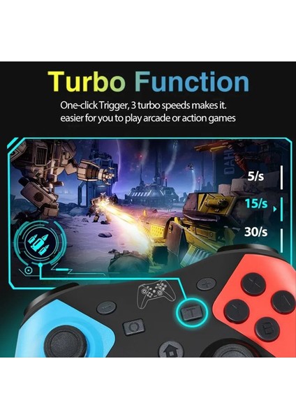 2pcs Nintendo Switch Pro/oled/lite/pc Joystick-C Için Uyumlu Olan Nintendo Switch Pro Gamepad Için Kablosuz Bluetooth Denetleyici (Yurt Dışından) indirimleri