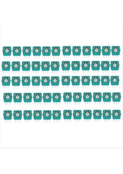 60PCS Joystick Potansiyometreleri Ps5 Denetleyicileri Için Sensör Modül Kiti 3D Başparmak Çubuk Eksen Dirençleri Onarım Parçası (Yurt Dışından)