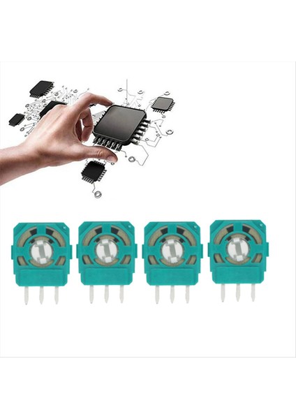 60PCS Joystick Potansiyometreleri Ps5 Denetleyicileri Için Sensör Modül Kiti 3D Başparmak Çubuk Eksen Dirençleri Onarım Parçası (Yurt Dışından) fırsatları