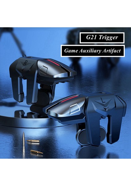 3x G21 Pubg Oyun Denetleyicisi Için Cep Telefonu Oyunu Tetikleyicisi L1 R1 Alaşım Anahtar Düğmesi Iphone Android Gamepad Joystick (Yurt Dışından) indirimleri