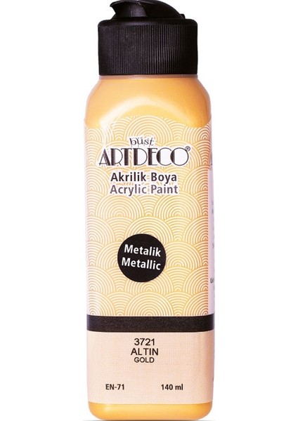 Akrilik Boya 140ml Metalik Altın 3721 fiyatları