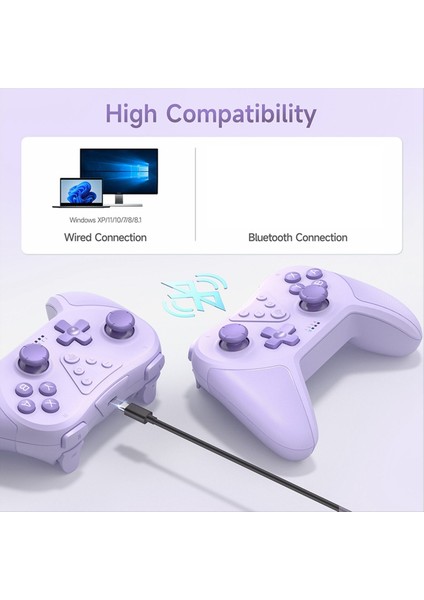 Easysmx T37 Kablosuz Gamepad Nintendo Switch Için Bluetooth Oyun Denetleyicisi Pc Steam Güverte 6 Eksen Girro Hareket Kontrolü (Yurt Dışından) indirimleri