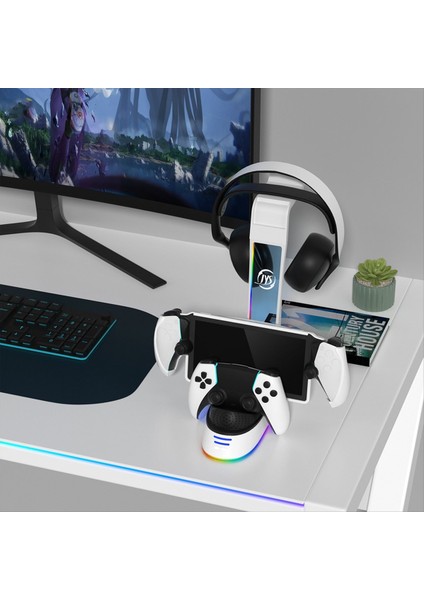 Ps5 Portal Akışı Elde Taşınması Dock Saklama Kulaklığı Gamepad Şarjı Docking Charger (Yurt Dışından) fiyatları