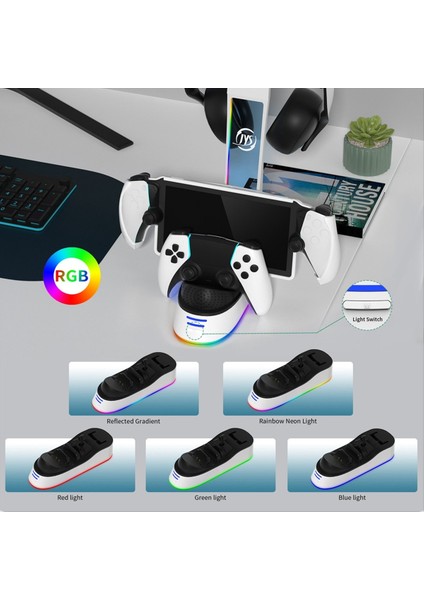 Ps5 Portal Akışı Elde Taşınması Dock Saklama Kulaklığı Gamepad Şarjı Docking Charger (Yurt Dışından) modelleri