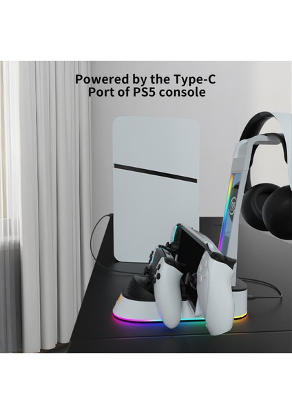 Ps5 Portal Akışı Elde Taşınması Dock Saklama Kulaklığı Gamepad Şarjı Docking Charger (Yurt Dışından) fırsatları